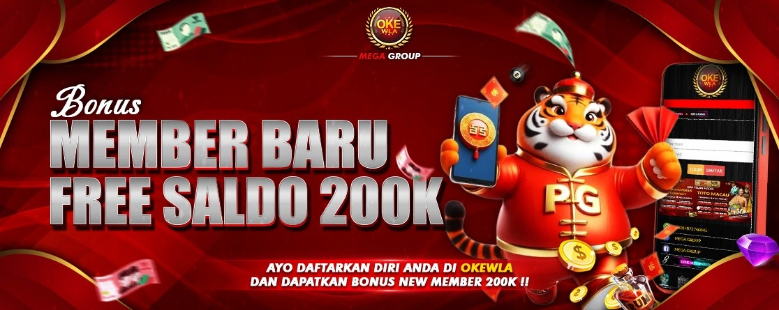 FREE SALDO MEMBER BARU 200K