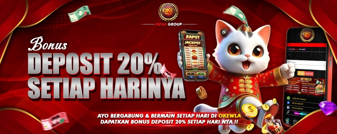 BONUS DEPOSIT SETIAP HARI 20%