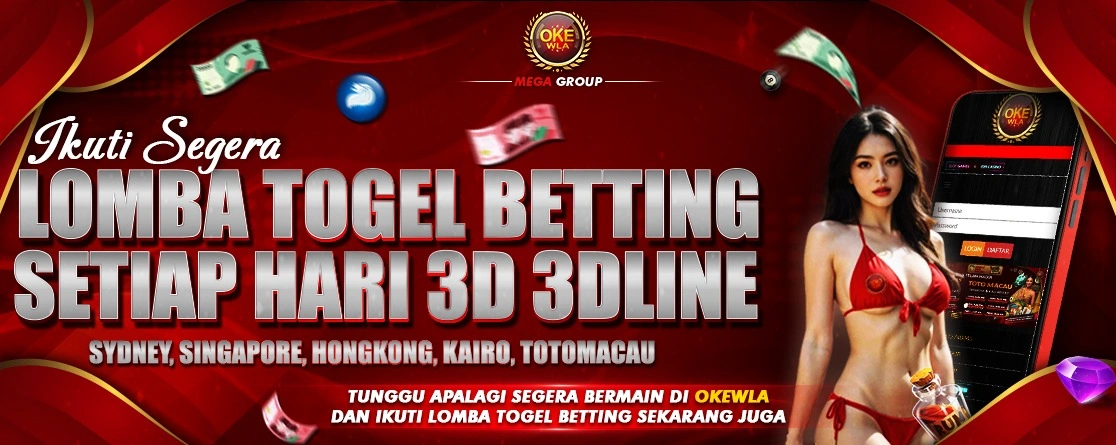 LOMBA 3D - 3 LINE WAJIB BETTING IDR 3.000